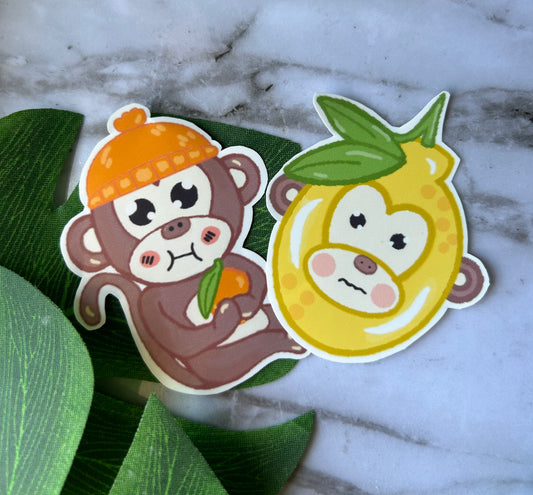 Fruit pack vinyl sticker